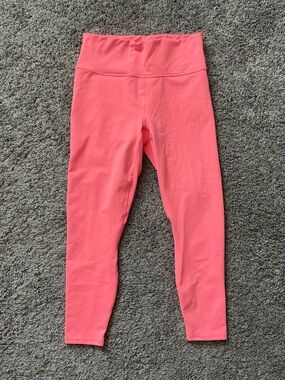 Fabletics hot pink powerhold workout leggings